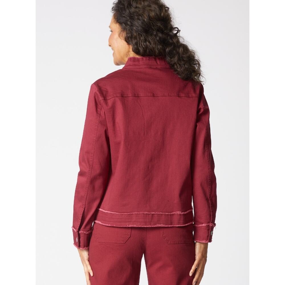 NWT - Habitat Stretch Denim Cargo Jacket - Size L - Picture 2 of 6